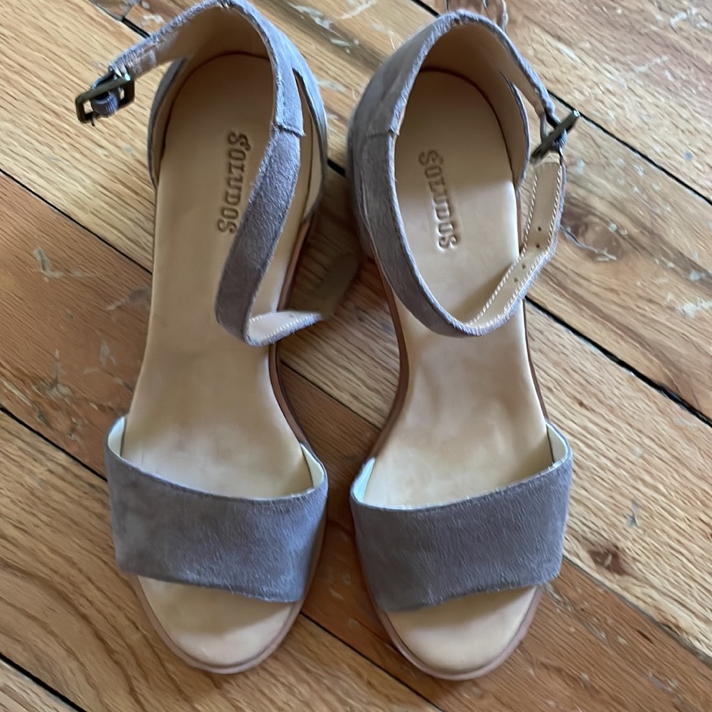 Capri suede heel by soludos - Picture 6 of 8